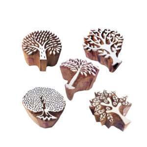 Tree Wooden Stamps - Set