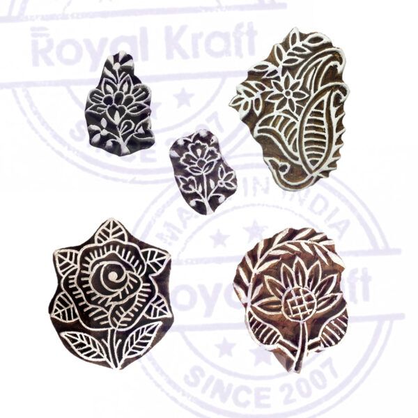 Assorted Wooden Stamps - Set