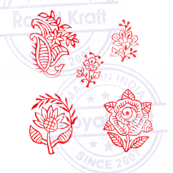 Assorted Wooden Stamps - Set