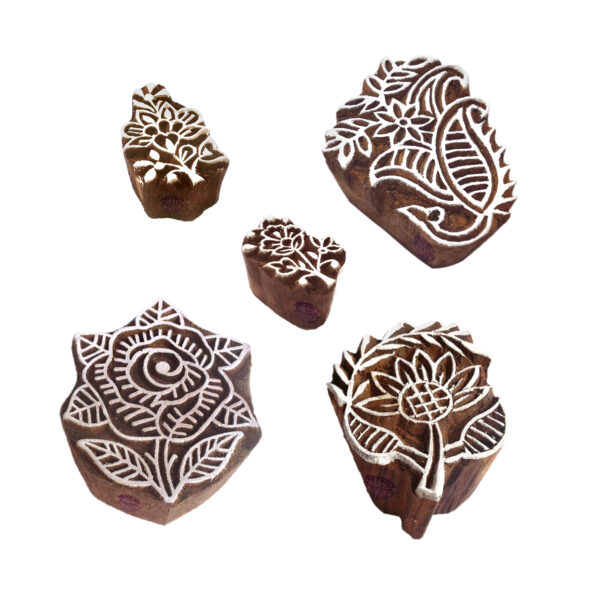 Assorted Wooden Stamps - Set