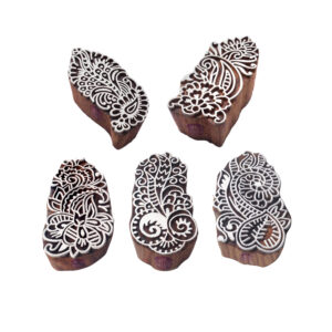 Paisley Wooden Stamps - Set
