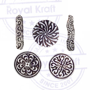 Round Wooden Stamps - Set