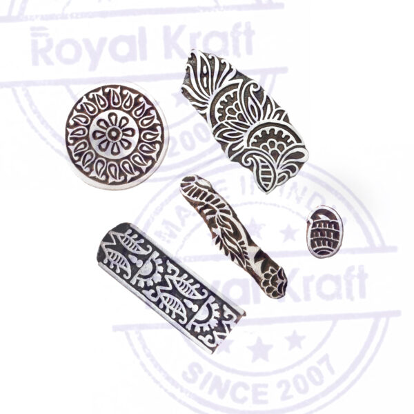 Paisley Wooden Stamps - Set