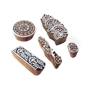 Paisley Wooden Stamps - Set