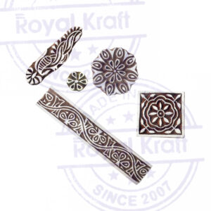 Assorted Wooden Stamps - Set