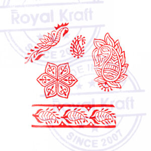 Assorted Wooden Stamps - Set