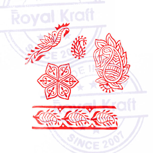 Assorted Wooden Stamps - Set