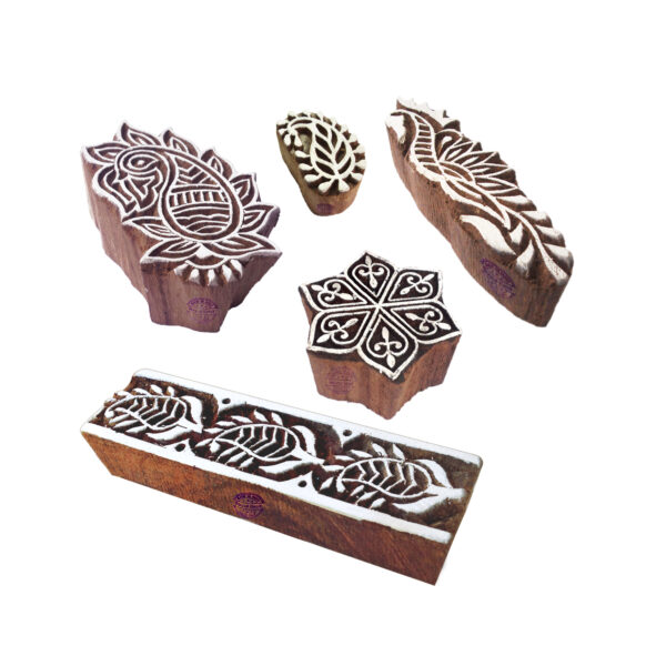 Assorted Wooden Stamps - Set