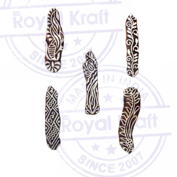 Border Wooden Stamps - Set