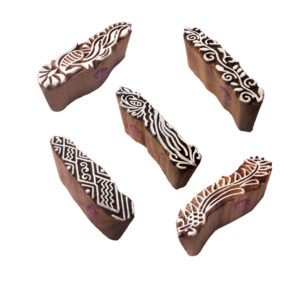Border Wooden Stamps - Set