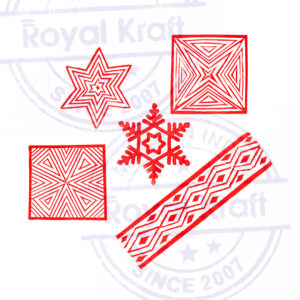 Star Wooden Stamps - Set
