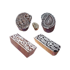 Paisley Wooden Stamps - Set