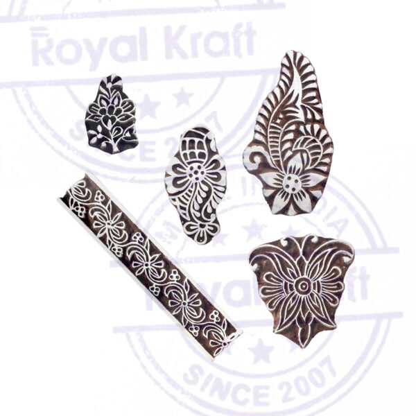 Assorted Wooden Stamps - Set