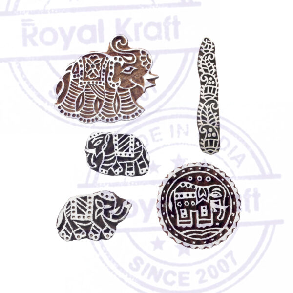 Animal Wooden Stamps - Set