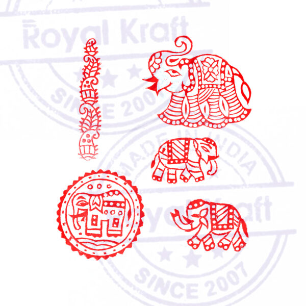 Animal Wooden Stamps - Set