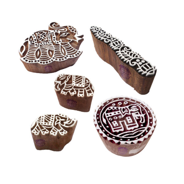 Animal Wooden Stamps - Set