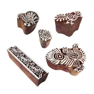 Animal Wooden Stamps - Set
