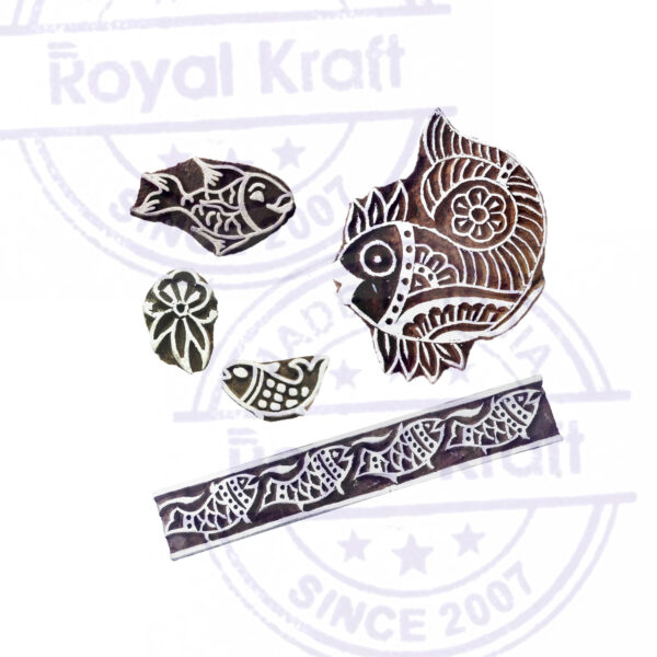 Animal Wooden Stamps - Set