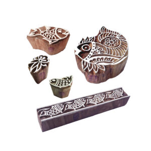 Animal Wooden Stamps - Set