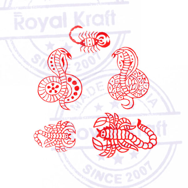 Animal Wooden Stamps - Set