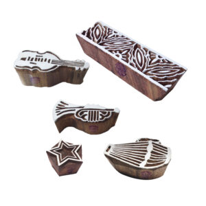 Musical Wooden Stamps - Set