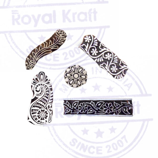 Border Wooden Stamps - Set