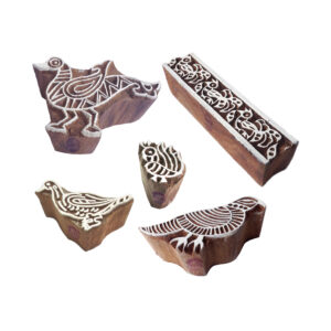Animal Wooden Stamps - Set