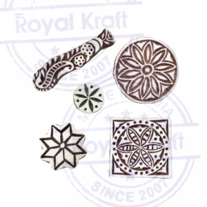 Round Wooden Stamps - Set