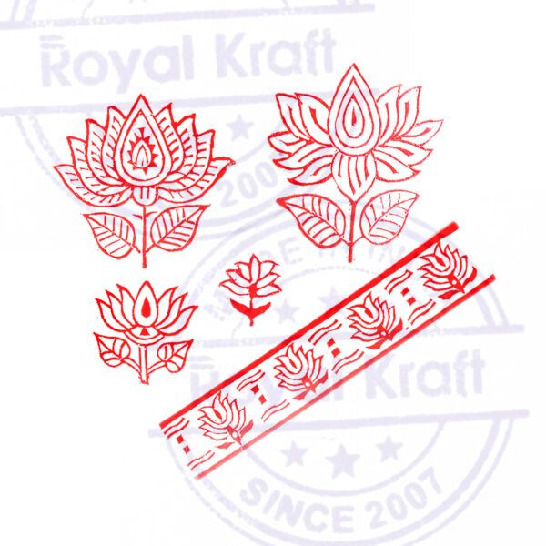 Assorted Wooden Stamps - Set