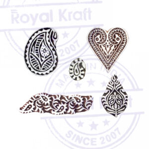 Paisley Wooden Stamps - Set