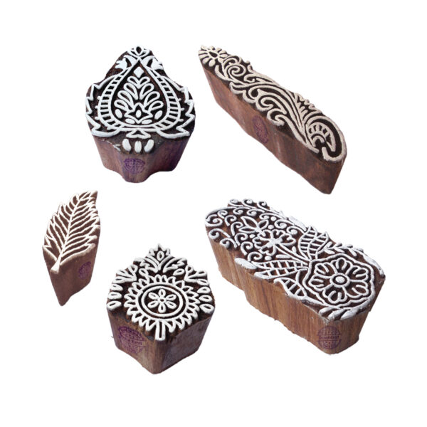 Assorted Wooden Stamps - Set