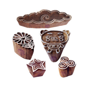 Assorted Wooden Stamps - Set