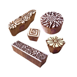 Assorted Wooden Stamps - Set