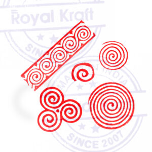 Round Wooden Stamps - Set