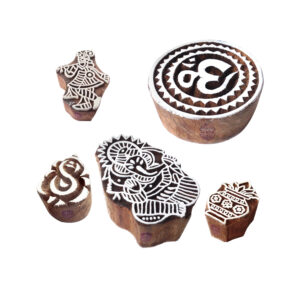 Religious Wooden Stamps - Set
