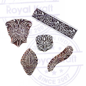 Assorted Wooden Stamps - Set