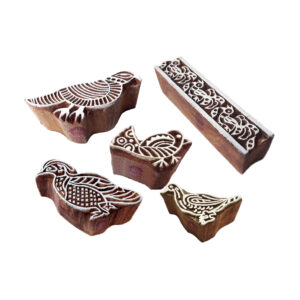 Animal Wooden Stamps - Set