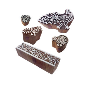 Animal Wooden Stamps - Set