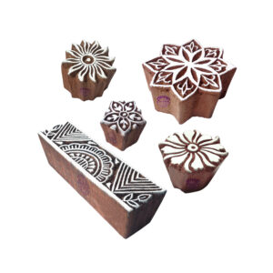 Round Wooden Stamps - Set