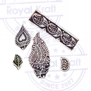 Paisley Wooden Stamps - Set