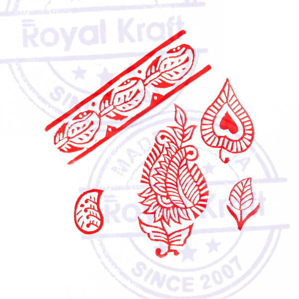 Paisley Wooden Stamps - Set