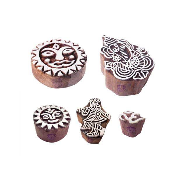 Religious Wooden Stamps - Set