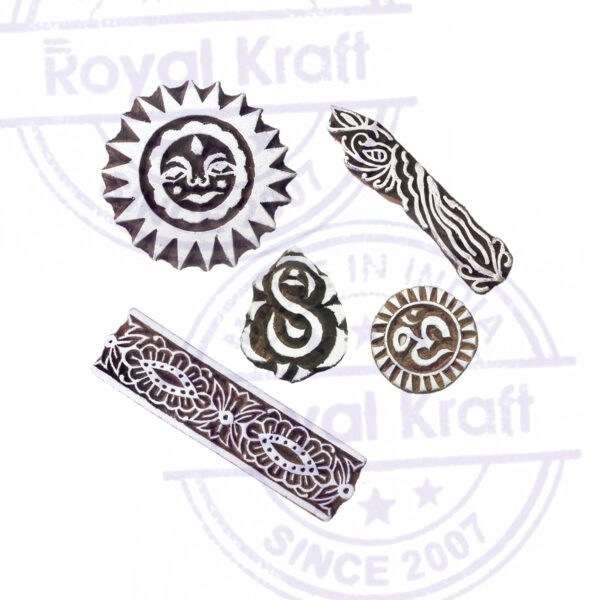 Religious Wooden Stamps - Set
