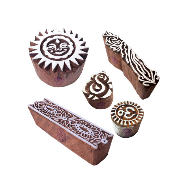 Religious Wooden Stamps - Set