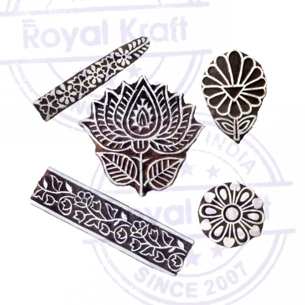 Assorted Wooden Stamps - Set