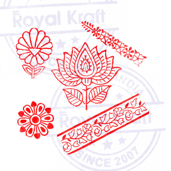 Assorted Wooden Stamps - Set