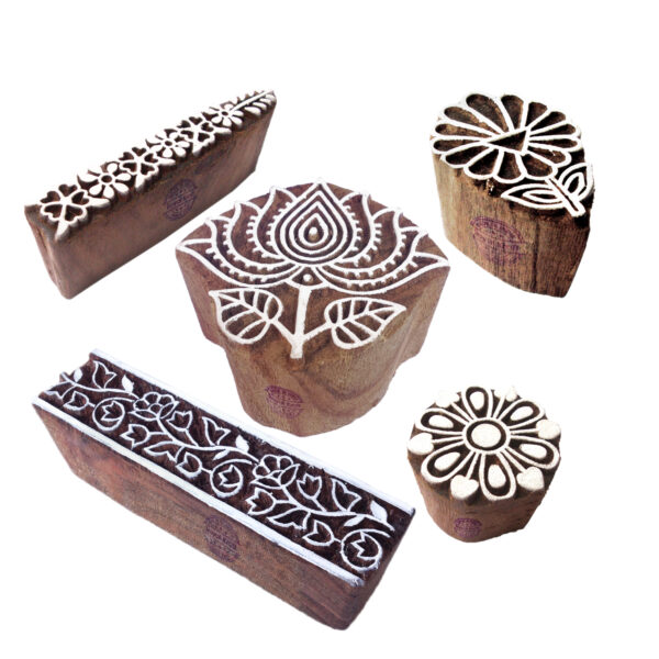 Assorted Wooden Stamps - Set