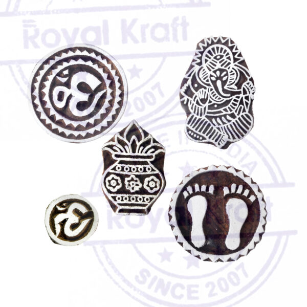 Religious Wooden Stamps - Set
