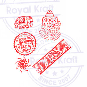 Religious Wooden Stamps - Set