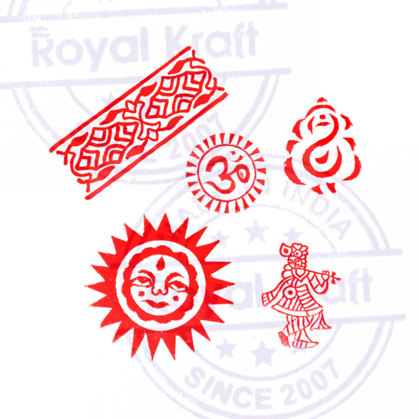 Religious Wooden Stamps - Set